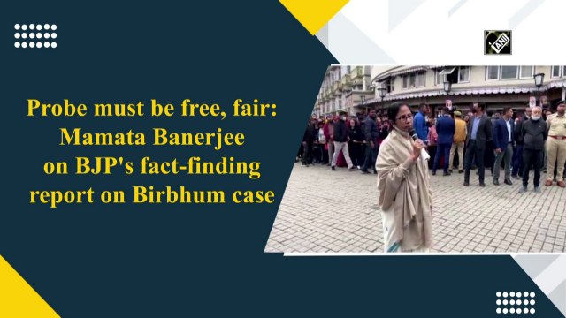 Probe must be free, fair: Mamata Banerjee on BJP's fact-finding report on Birbhum case