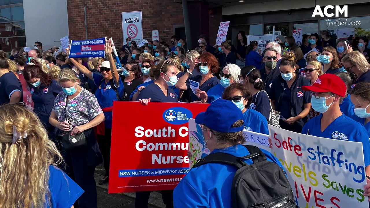 Wollongong nurses strike - Illawarra Mercury ...