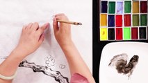 4.梅花的画法|中国画赏析|中国画学习