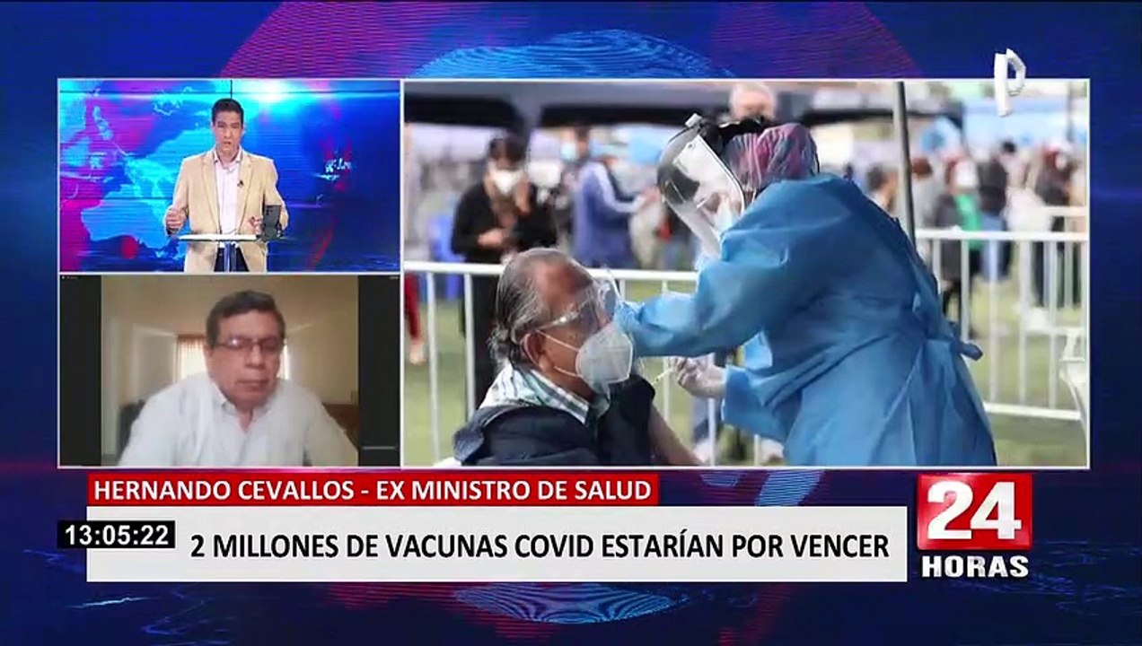 Cevallos sobre vacunas a punto de vencer: "es por el descenso en el ritmo de vacunación"
