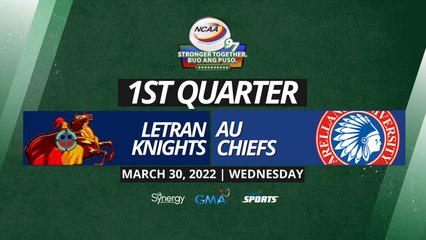 Letran vs. Arellano | First Quarter | NCAA Season 97