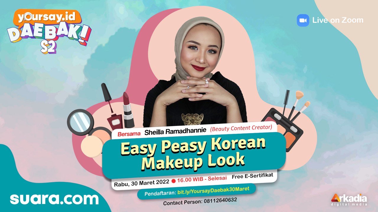 YOURSAY MAKEUP CLASS: Tutorial Makeup Ala Korean Look Tanpa Ribet