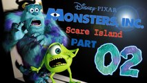 Monsters Inc Scare Island Walkthrough Part 2 (PS2) 100% Urban Training Field