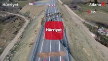 Adana’da asfalt yol çöktü