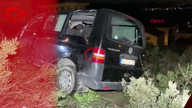 Sancaktepe’de panelvan minibüs şarampole yuvarlandı: 1 ölü