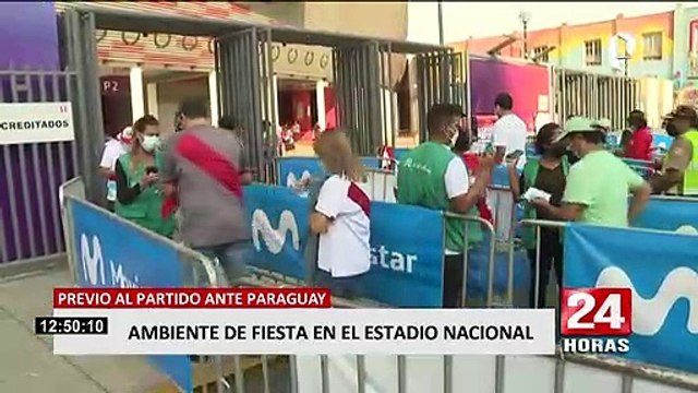 Así se vivió la previa del Perú - Paraguay en las afueras del Estadio Nacional