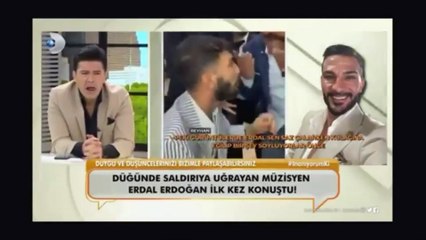 Saldırıya uğrayan Erdal Erdoğan canlı yayında konuştu: Amaç neydi, bilmiyorum