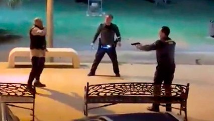 La detención completa del 'maltratador' que intentó apuñalar a policías en Rincón de la Victoria