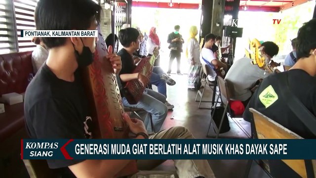 Belajar Alat Musik Tradisional 'Sape', Bentuk Kepedulian Generasi Muda Lestarikan Budaya Suku Dayak