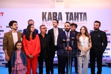 TRT'nin Edirne'de çekilen "Kara Tahta" dizisi seyirciyle buluştu