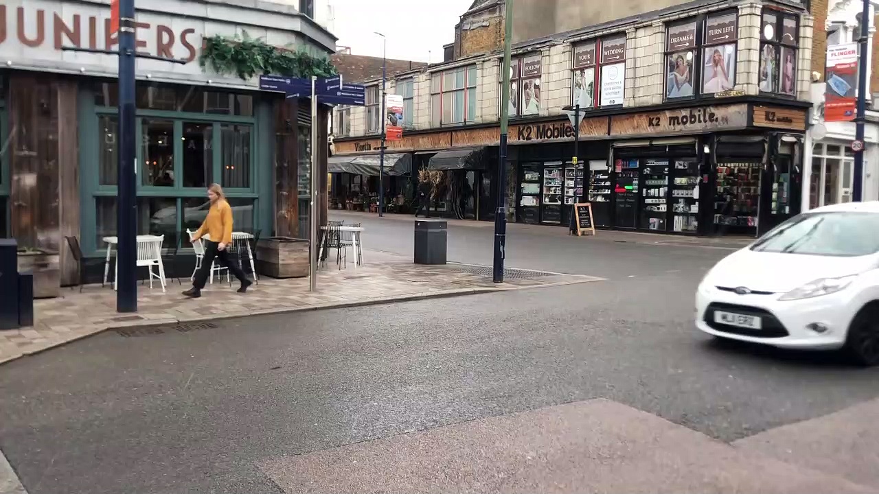 Snow in Maidstone as weather warning put in place