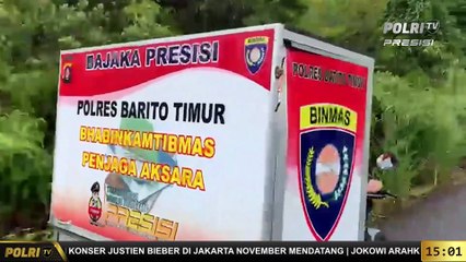 Presisi Inspiratif : Briptu Heldy Aprinanda, Mengajak Masyarakat Dan Anak-Anak Untuk Menggiatkan Budaya Membaca