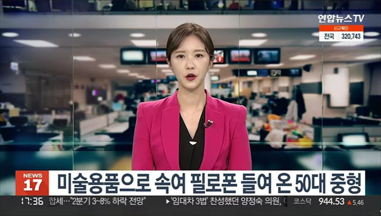 미술용품으로 속여 필로폰 들여 온 50대 중형