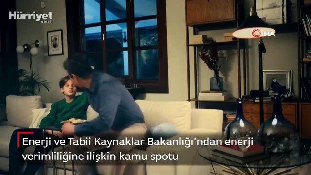 Enerji ve Tabii Kaynaklar Bakanlığından enerji verimliliğine ilişkin kamu spotu