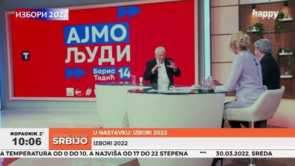 IMAO SI TALENAT I NEGDE SI GA PRODAO: Boris Tadić ŽESTOKO ISPROZIVAO Marića u njegovoj emisiji!