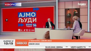 FABRIKA LAŽI MILOMIRA MARIĆA: Borist Tadić na TV HAPPY o Miroslavu Miškoviću, Darku Šariću i Milu Đukanoviću!