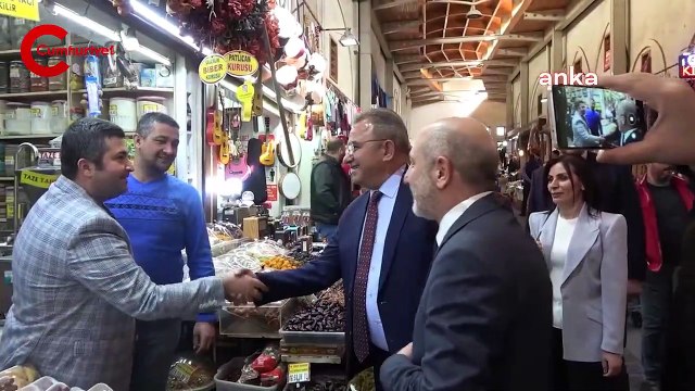 CHP'li Ali Öztunç esnaf ile bir oldu, Erdoğan ile dakikalarca dalga geçti