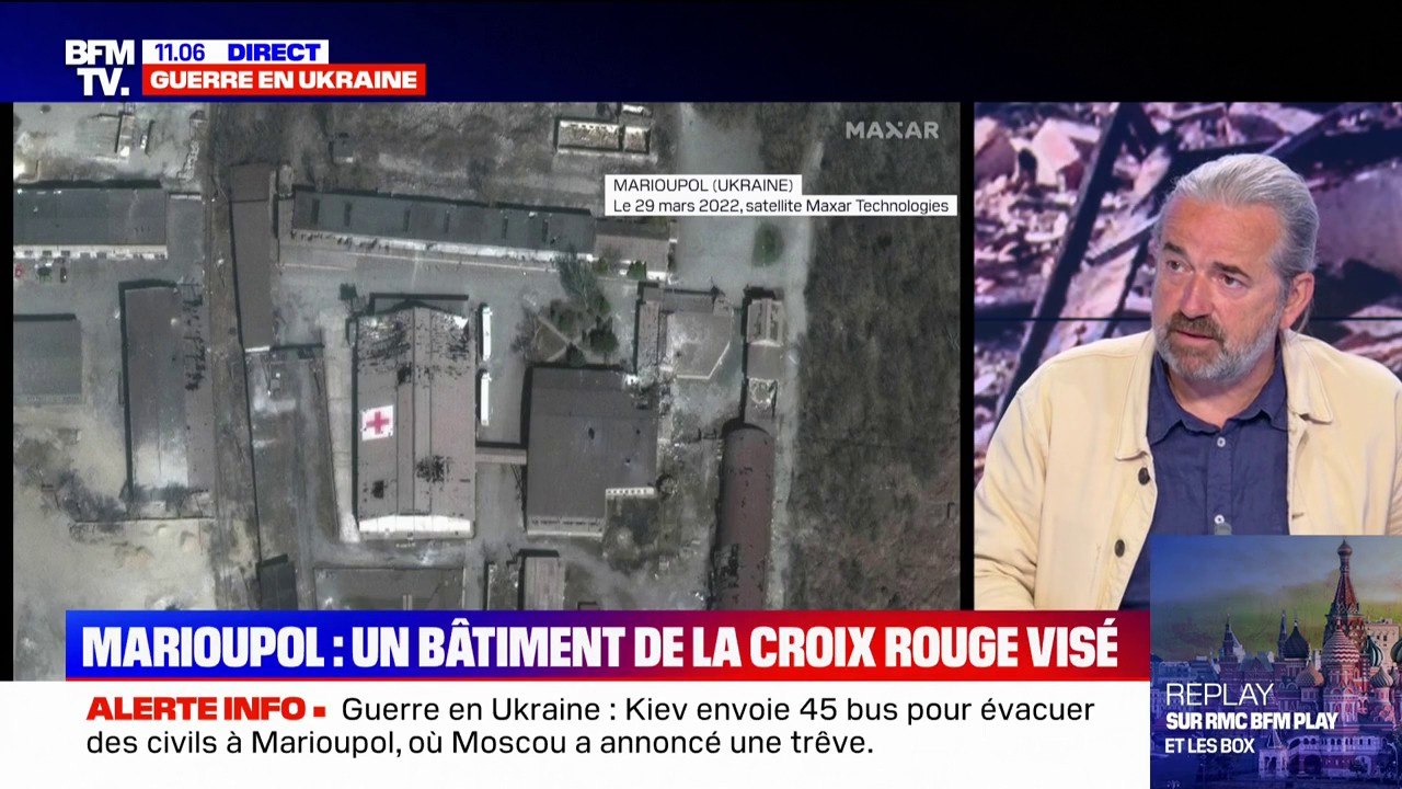 Guerre en Ukraine: pour le porte parole de la Croix-Rouge, "ce qui se passe à Marioupol est une catastrophe humanitaire"