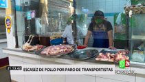 Paro de transportistas: Mercados de Lima reportan escasez de pollo