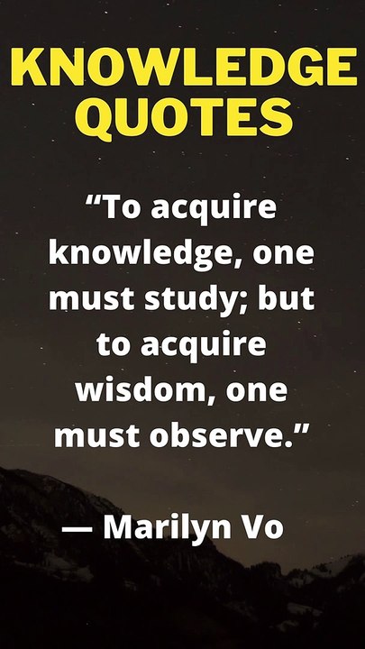 knowledge quotes #shorts