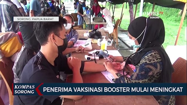 Jelang Mudik Ramadan Antusias Vaksinasi Booster Meningkat Di Kota Sorong