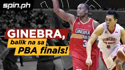 Ginebra, balik na sa PBA finals!