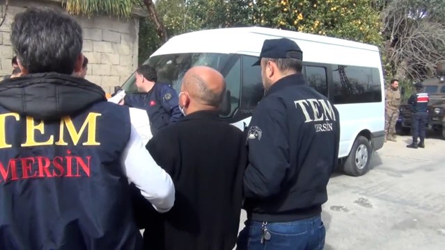 Mersin merkezli 3 ilde FETÖ operasyonu: 12 gözaltı