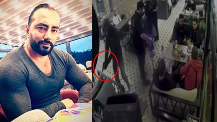 Kafede silahlı infaz kamerada