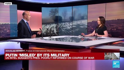 US intel suggests Putin misled by military 'yes men' afraid to tell him the truth