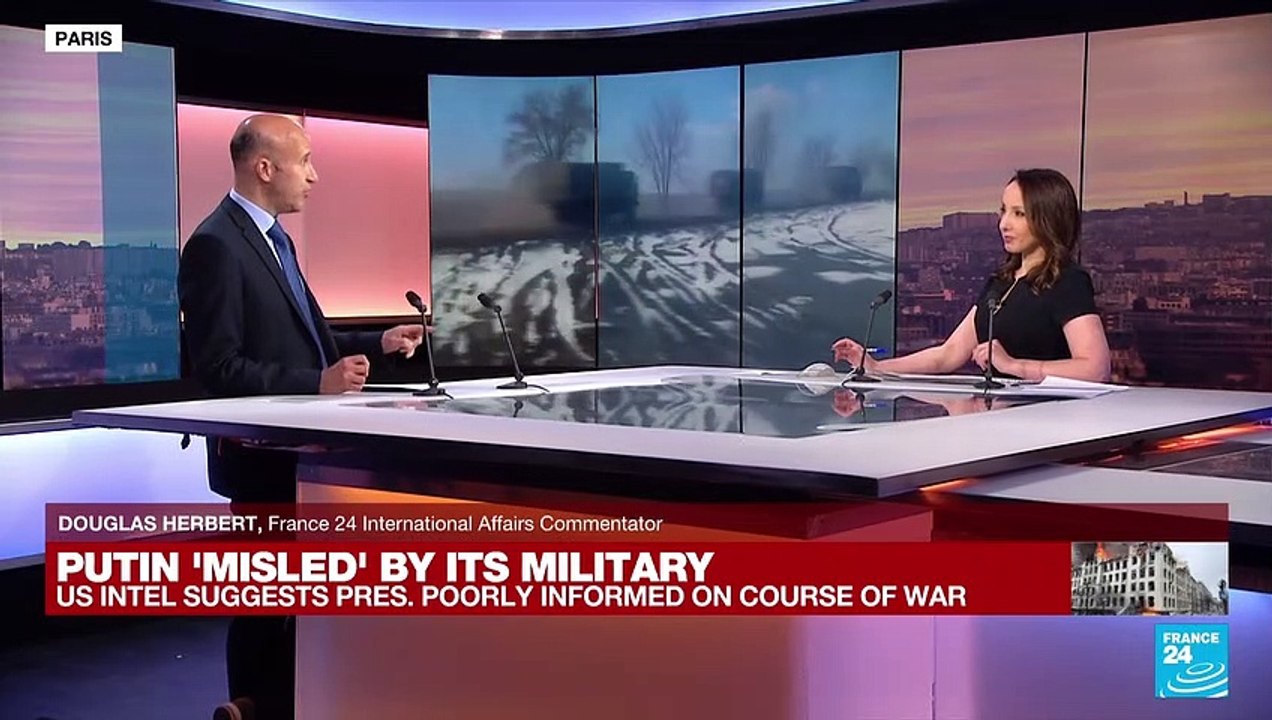 US intel suggests Putin misled by military 'yes men' afraid to tell him the truth