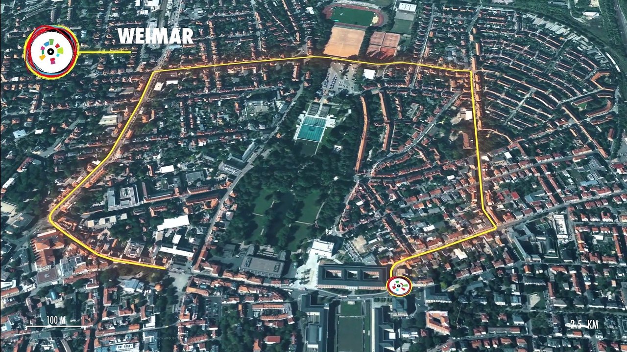 Im Video: Die Strecke der Deutschland-Tour 2022