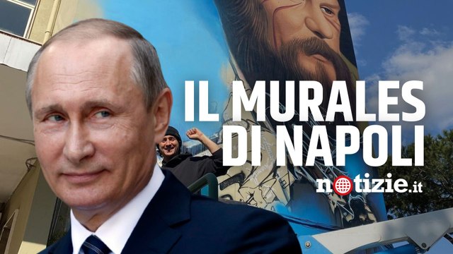 Guerra Russia-Ucraina, Putin sul murales di Jorit che raffigura Dostoevskij a Napoli: Dà speranza