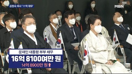 문 대통령, 21억 9000만 원 재산신고…김정숙 여사 '11억 채무' 왜?