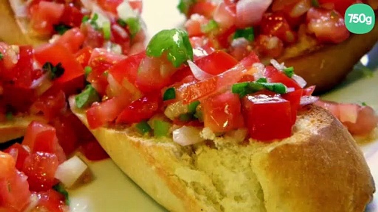 Mini Bruschetta Printanière