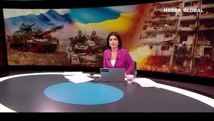 Ukraynalı siviller ölüm tehlikesini hiçe saydı, mayınlı köprüden geçtiler