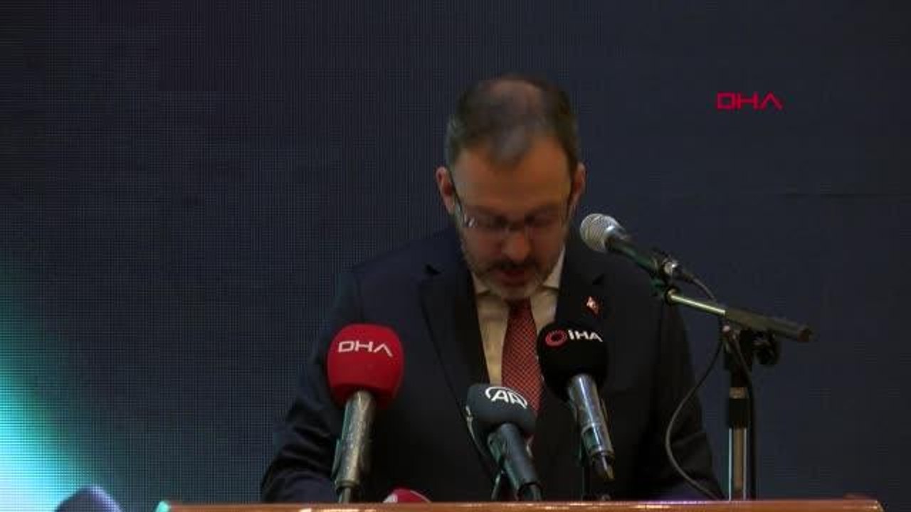 SPOR Bakan Kasapoğlu, Gönüllülük Projeleri Ödül Töreni'ne katıldı