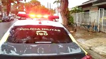 Assaltante morre após troca de tiros com a Polícia Militar em Umuarama; outro foi preso