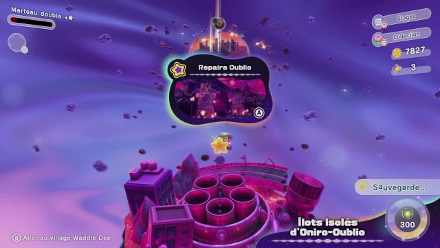 Kirby et le Monde Oublié – Soluce du niveau Repaire Oublio (monde bonus, niveau 6)