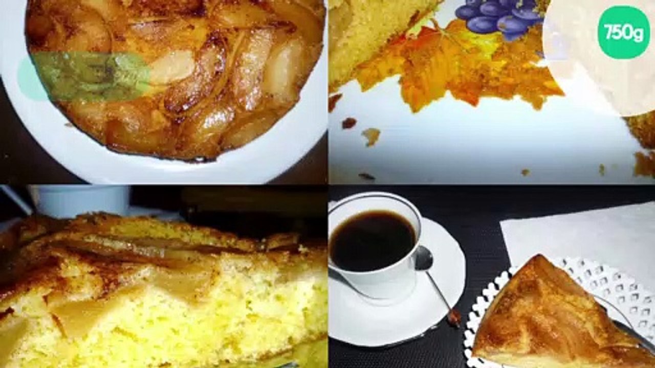 Gâteau aux pommes caramélisées traditionnel