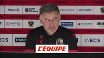 Galtier : « Rennes, actuellement la meilleure équipe du Championnat » - Foot - L1 - Nice