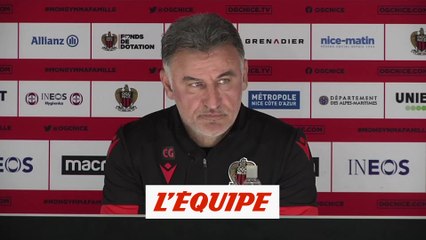 Galtier : « Rennes, actuellement la meilleure équipe du Championnat » - Foot - L1 - Nice