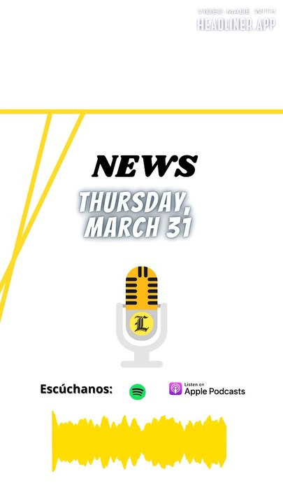 News thursday, march 31