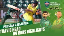 Travis Head 89 Runs Highlights | Pakistan vs Australia | 2nd ODI 2022 | PCB | MM2T
