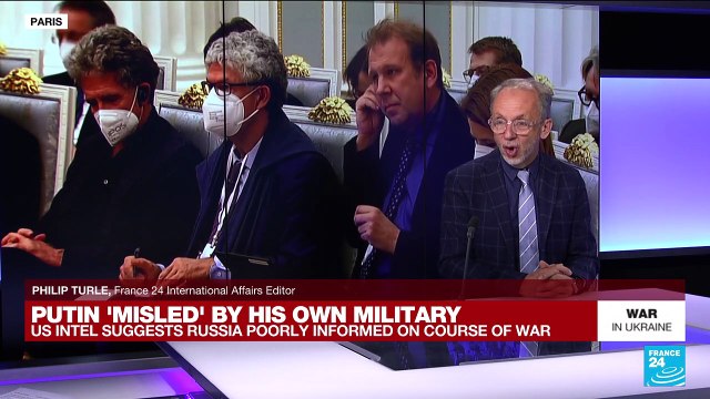 War in Ukraine: Putin misled by 'afraid' advisors?