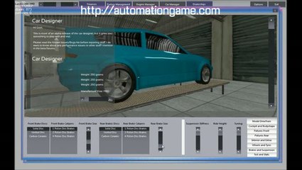 Automation : Création des voitures