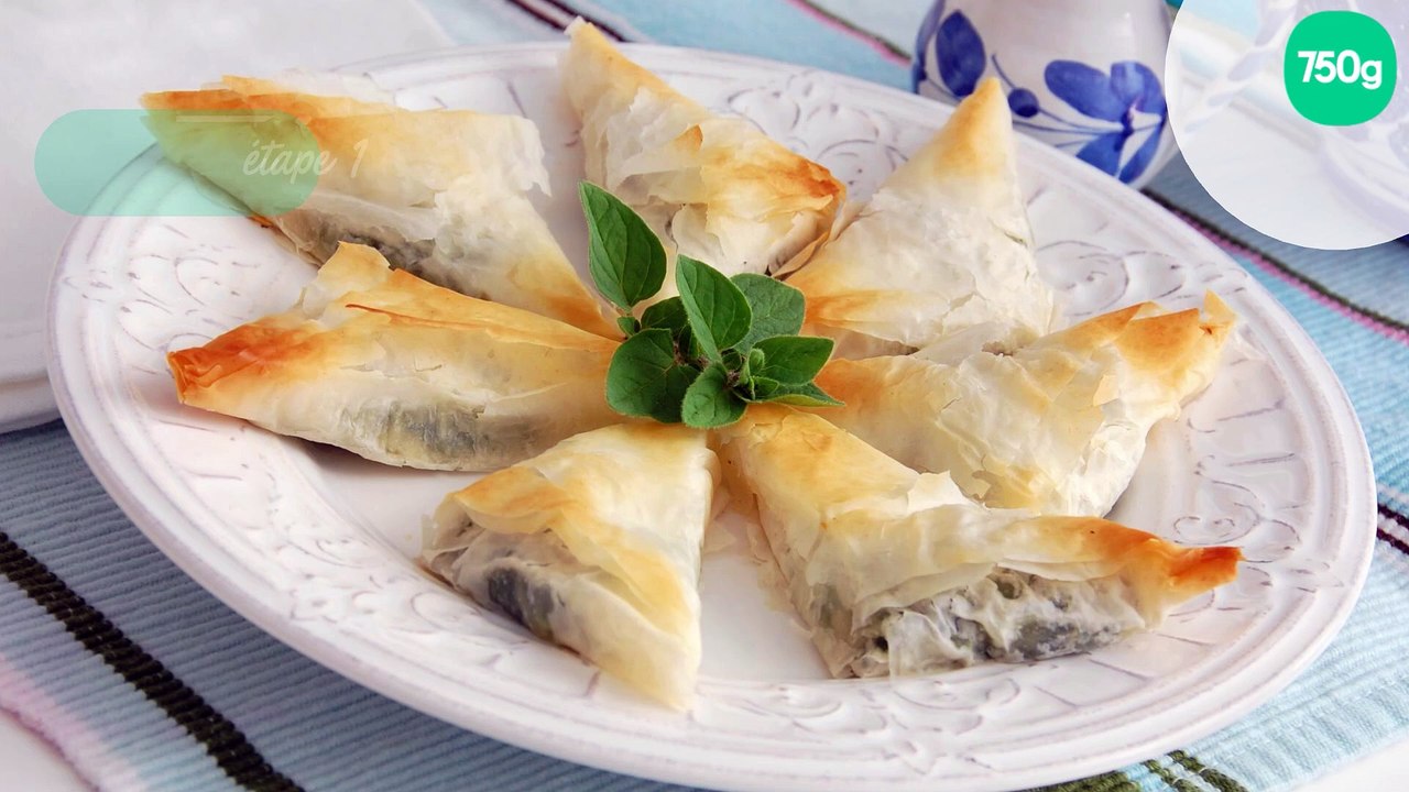 Brick épinard, pommes de terre, fromage