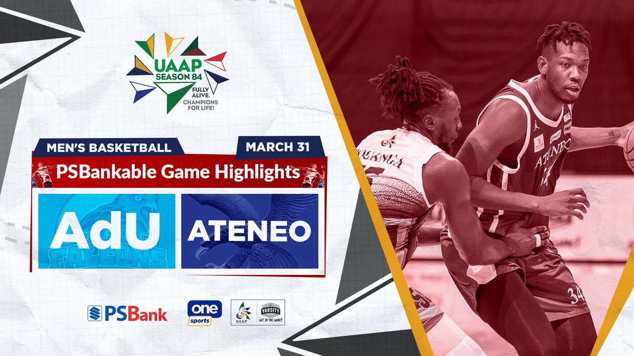 Ateneo vs. Adamson highlights | UAAP Season 84 Men's Basketball