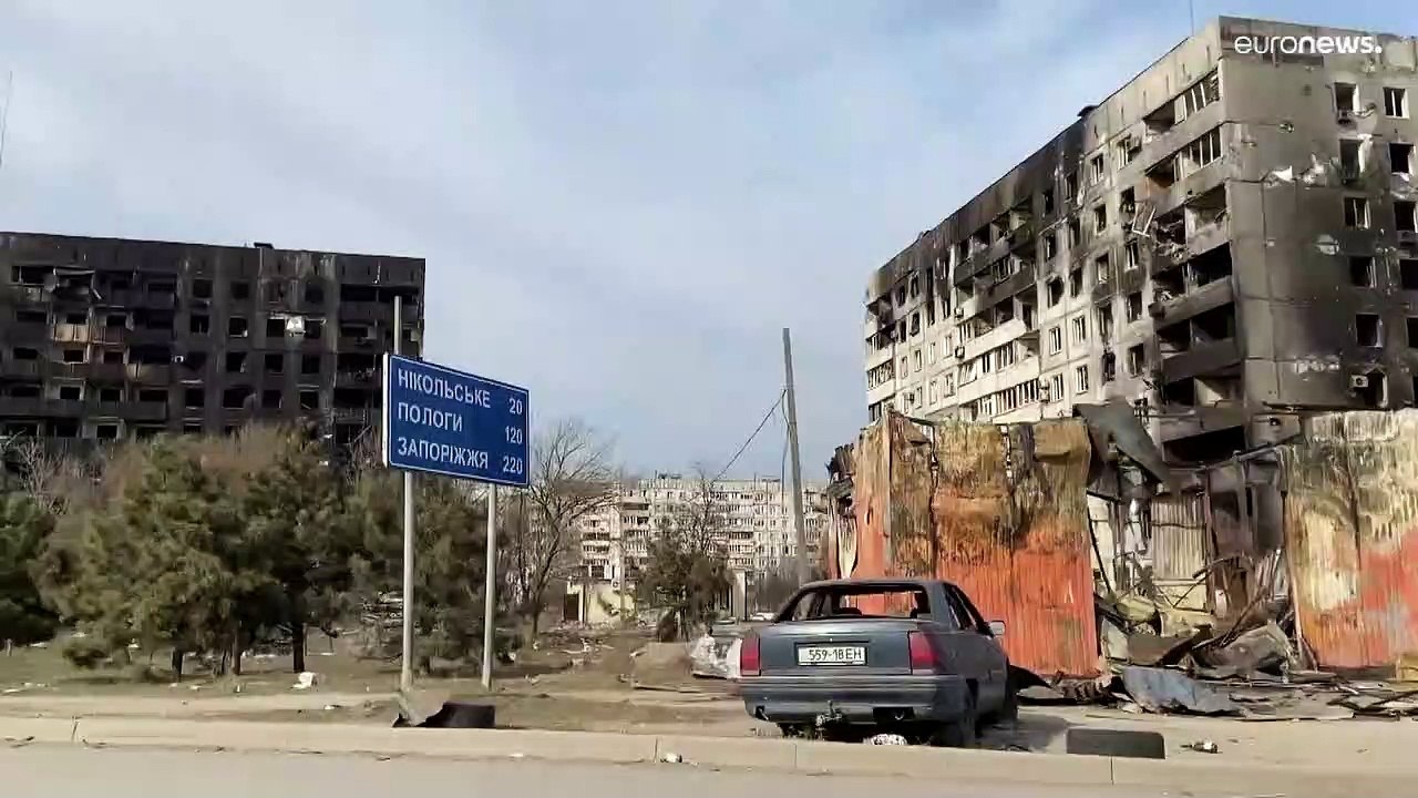Ein humanitärer Korridor öffnet sich für die Menschen in Mariupol