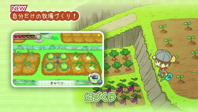 Harvest Moon 3D : A New Beginning : Un monde merveilleux