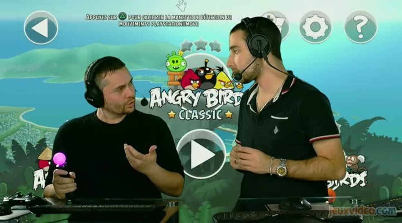 Angry Birds Trilogy : 2/2 : La version PS Move en action